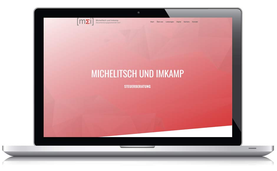 Design & Layout Webseite Steuerberatung M und I